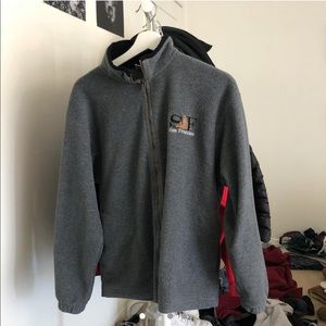 San Francisco fuzzy zip up